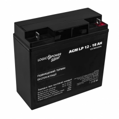 Акумулятор AGM LP 12V - 18 Ah Silver