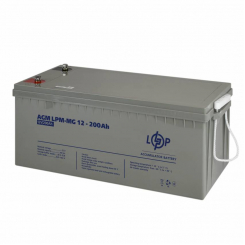 Акумулятор мультигелевий LPM-MG 12V - 200 Ah