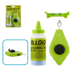 Alloid. Шнур розмічальний 30м, з флаконом крейдового порошку