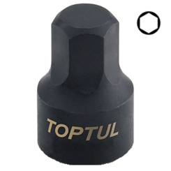 Головка HEX 7мм 1/4" (цілісна) TOPTUL BCDB0807