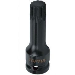 Головка ударна SPLINE М16 L77mm 1/2" TOPTUL KADB1616L
