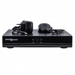 IP відеореєстратор 9-канальний 8MP NVR GreenVision GV-N-S012/09 (Lite)