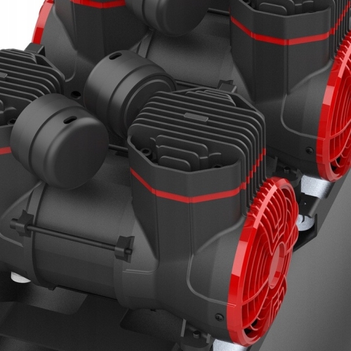 Компресор безмасляний поршневий 120л 220В  AUARITA 2-1450X4F120-220