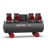Компресор безмасляний поршневий 120л 220В  AUARITA 2-1450X4F120-220