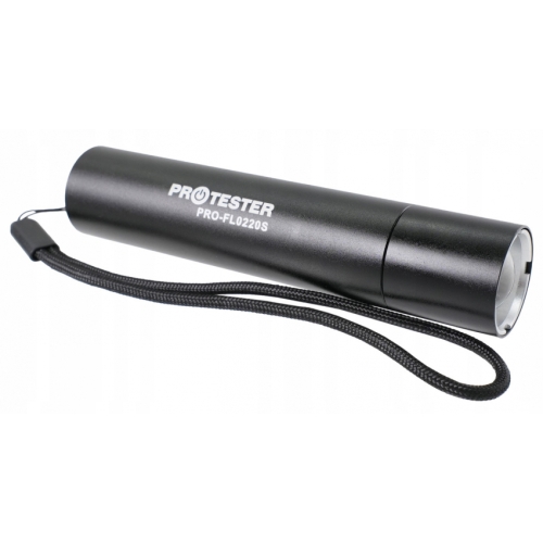 Ліхтарик світлодіодний (LED) ZOOM (+функція Powerbank) PROTESTER PRO-FL0220S
