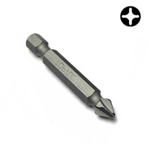 Насадка 1/4" 50мм PH2 2в1 (бита зенковка по дереву) 2шт. TOPTUL FWAA0802G