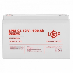 ЗЦ Акумулятор гелевий LogicPower LPM-GL 12V - 100 Ah