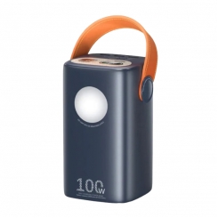 Зовнішній акумулятор Remax Gutitan PD 100W + QC 22.5W 60000mAh + LED Синій (RPP-100)