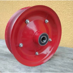 Диск на тачку 4.00-8 розбірний під 20 вісь