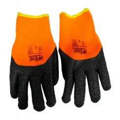 Рукавички утеплені з латексним покриттям WERK для захисту рук 