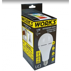 LED Лампа EL1505D-12W7 акумуляторна WORK'S