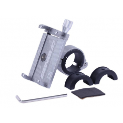 Тримач телефону (кріплення на кермо) HFCM-16 алюміній сірий