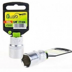 Alloid. Торцева головка 1/4", 6 гран. 13 мм.