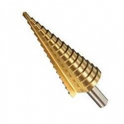 Свердло ступінчасте, 9 ступінчасте, (4-12 мм)