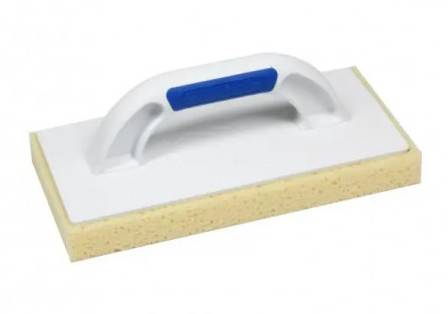 0378 Терка пластмасова (ABS) 140х280 мм з надрізаною губкою, що гідропоглинає Sweepex. G-17