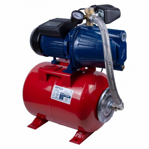 1,1кВт Hmax 52m Qmax 70л / хв станція (самовсмоктуючий насос) 24л Україна Wetron (775038/24)