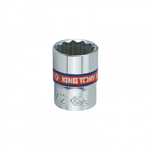 1/4"Головка торцювальна дюймова 7/16" 12PT CHROME