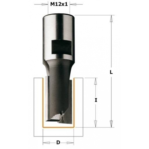 180.180.11 Фреза  HM D=18 I=45 L=77 S=M12x1 Z=2+1