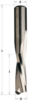 192.850.11 Фреза  спіральна D=5 I=17 L=60 S=8 Z=2 негатив