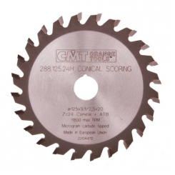 288.100.20K Пила підрізна однокорп. HM D=100 F=22 Z=20 K=3,1-4