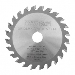 288.125.24H1 Пила підрізна однокорп. HM D=125 F=20 Z=24 K=3,4-4,2