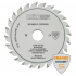 289.725.24H Підрізна пила двокорпусна D=125 F=20 K=2,8-3,6 Z=24 CHROM 5 градусів ATB