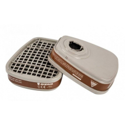 35025 арт. Фільт-трапеція до напівмаски для захисту від: органічних газів та парів (компл 2 шт)/PROFILTR 6051 A1