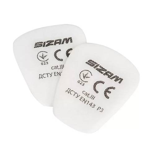 35027 арт. Предфільтр до фільтрів для захисту від аерозолів, дрібнодисперсного типу і туманів (компл 2шт)/PROFILTR 6033 P3