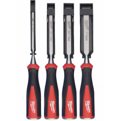 Набір пласких стамесок 6, 12, 19, 25 мм - 4 ед. (1 шт)