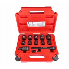 Набір головок ShW 1/2 -10, 12, 13, 14, 15, 17, 19, 21, 22 и 24 мм - 13 ед. MILWAUKEE