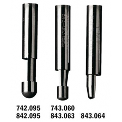 842.095.11 Фреза  HM A=0 D=6,35 I=9,5 S=6,35 Z1