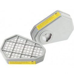 Газовий фільтр для респіратора (кислотний, 8-ми вугільний)