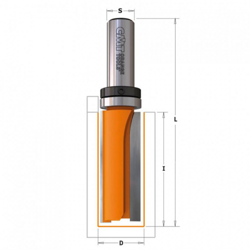 912.691.11B Фреза  HM D=19 I=50,8 S=12 + верхній підшипник