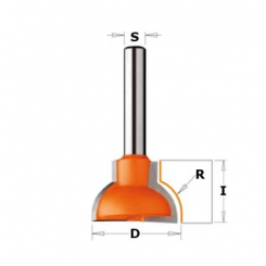 955.307.11M Фреза  HM D=25 I=19 R=10 Профіль A, S=8