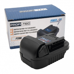 Адаптер PROFI-TEC PT20ML, з батареї PROFI-TEC (Makita) на Milwaukee