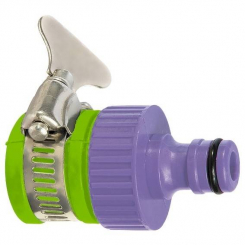 Адаптер пластмасовий, 3/4 із зовнішнім хомутом PALISAD