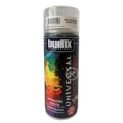 Аерозольна фарба Біла Універсальна 400мл RAL 9003