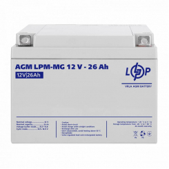 Акумулятор мультигелевий AGM LogicPower LPM-MG 12 - 26 AH