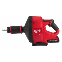 Аккумуляторная прочистная машина MILWAUKEE M18 FUEL FDCPF10-201C Тросиком 10 мм