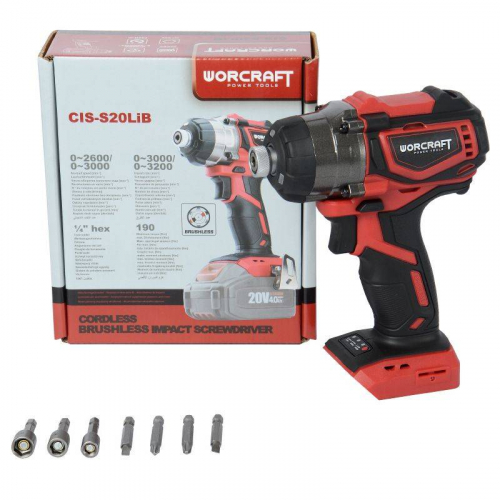 Акумуляторний гайковерт ударний безщітковий CIS-S20LiB