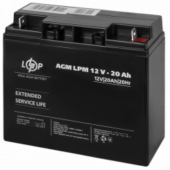 Акумулятор AGM LPM 12V - 20 Ah