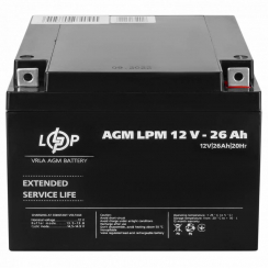 Акумулятор AGM LPM 12V - 26 Ah