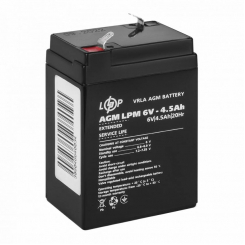 Акумулятор AGM LPM 6V - 4.5 Ah