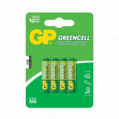 Акумулятор GP GREENCELL 1.5V сіль 24G-U4, R03, AAA