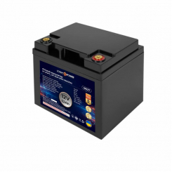 Акумулятор LP LiFePO4 12V (12,8V) - 52 Ah (665Wh) (BMS 50A/25А) пластик