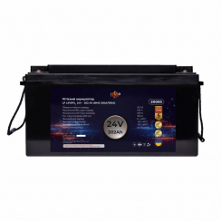 Акумулятор LP LiFePO4 24V-202 Ah (BMS 200A/100A) пластик