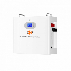 Акумулятор LP LiFePO4 25,6V - 300 Ah 7680Wh (Smart BMS 200A) RS485/CAN