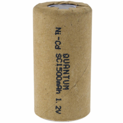 Акумулятор Ni-Cd технічний Quantum 1500mAh 1.2V SC Flat, 1шт/уп