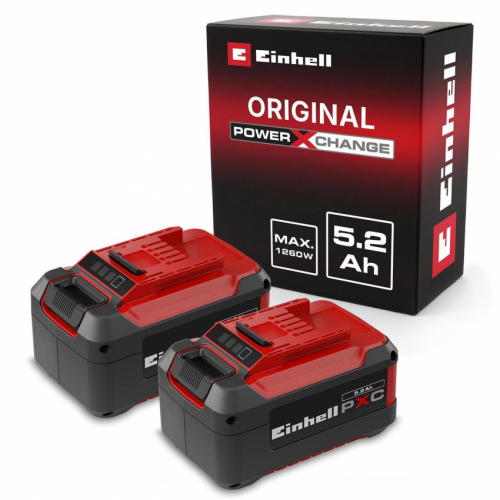 Акумулятор PXC 18V 5.2Ah PXC-Twinpack 2 шт Einhell 4511526