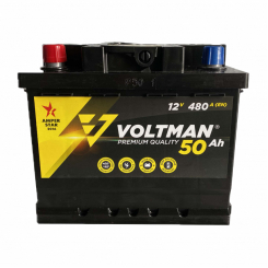 Акумулятор Westa PREMIUM VOLTMAN 6СТ-50 А + справа